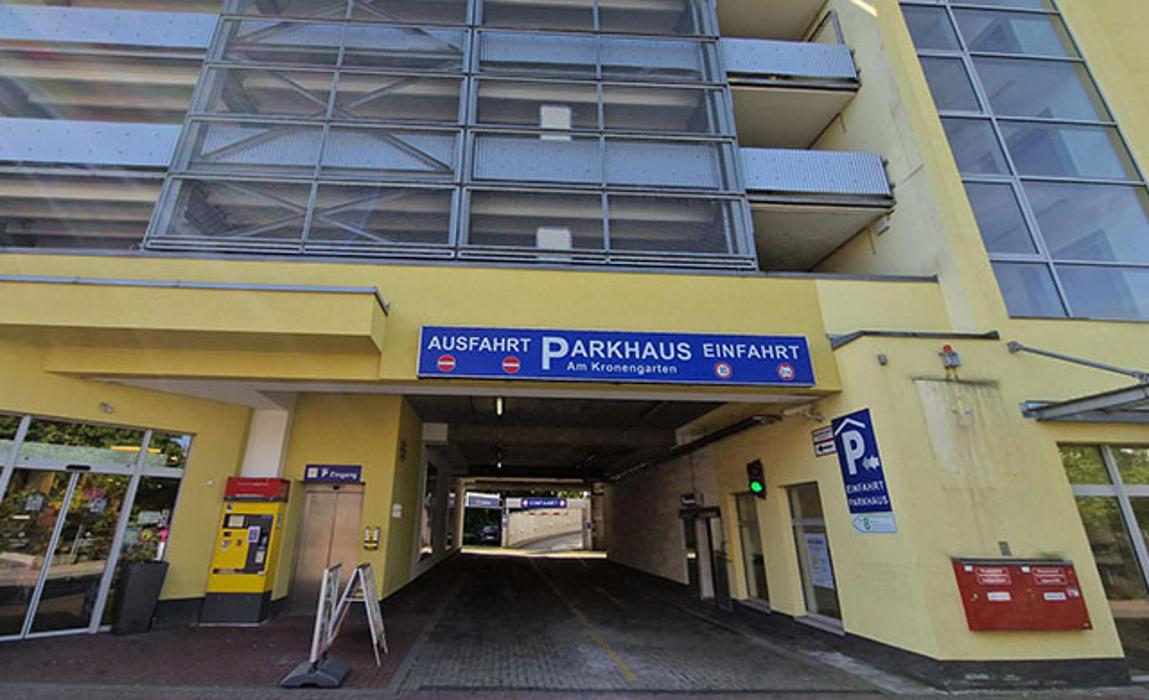 CONTIPARK Parkhaus Am Kronengarten, Am Kronengarten in Hilden