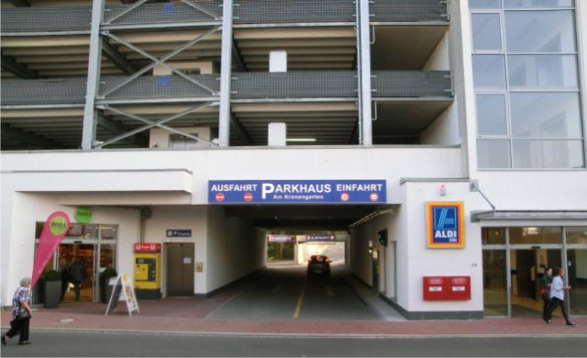 CONTIPARK Parkhaus Am Kronengarten, Am Kronengarten in Hilden
