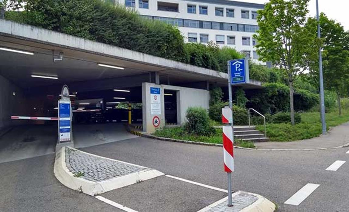 CONTIPARK Parkhaus Klinikum 2, Steinenbergstraße in Reutlingen