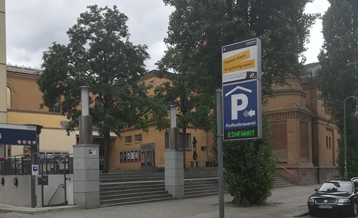 CONTIPARK Tiefgarage Kulturbrauerei, Sredzkistraße in Berlin