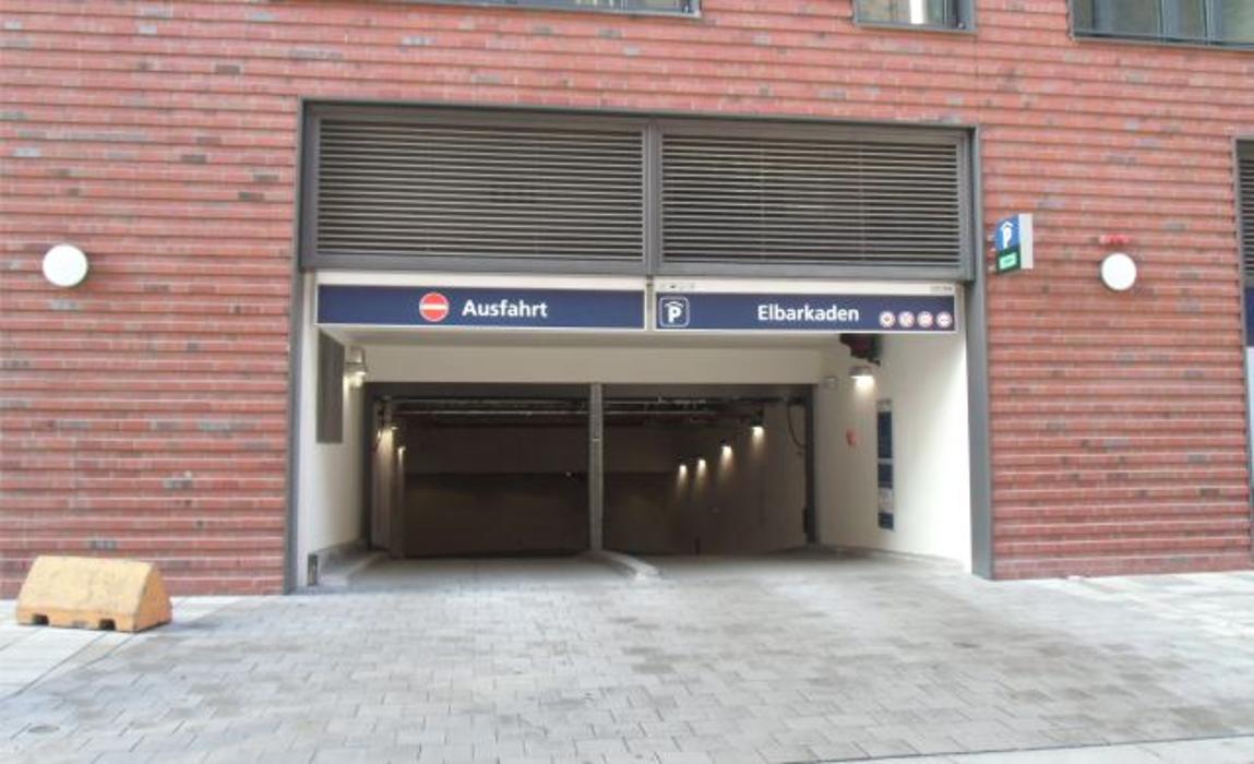 CONTIPARK Tiefgarage Elbarkaden, Hongkongstraße in Hamburg