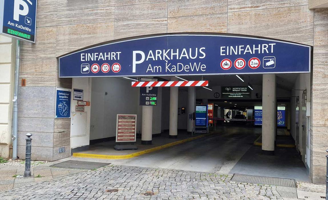 CONTIPARK Tiefgarage Am KaDeWe, Passauer Straße in Berlin