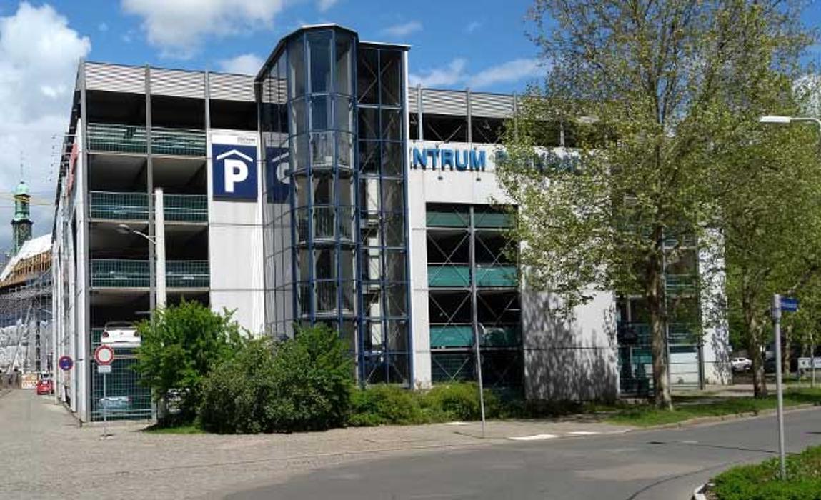 CONTIPARK Parkhaus Centrum, Katharinenstraße in Zwickau