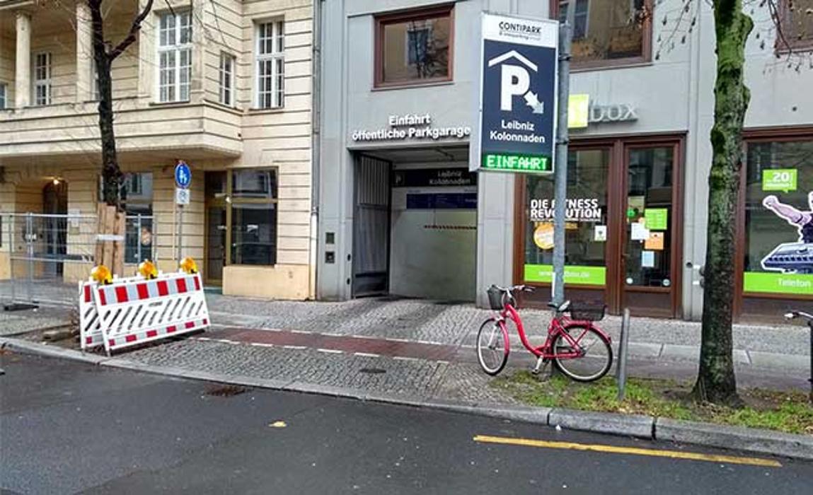 CONTIPARK Tiefgarage Leibniz Kolonnaden, Leibnizstraße in Berlin