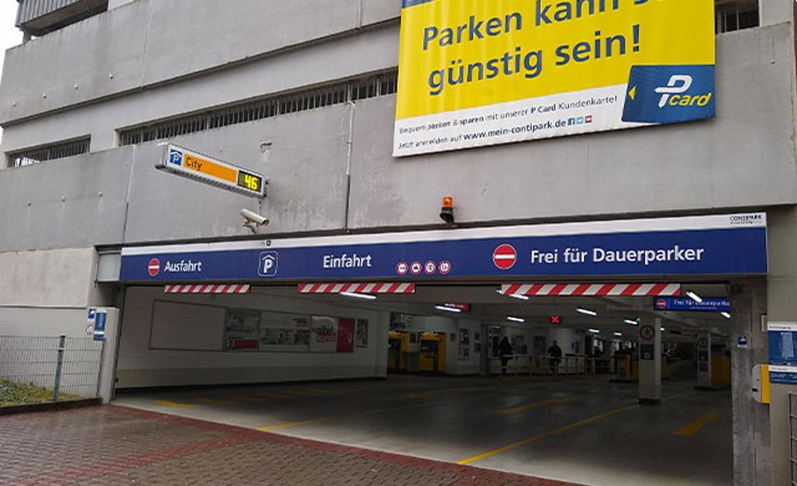 CONTIPARK Parkhaus City Löwenstraße, Löwenstraße in Kaiserslautern