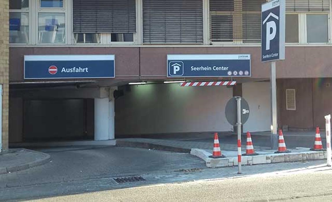 CONTIPARK Tiefgarage Seerhein-Center, Steinstraße in Konstanz