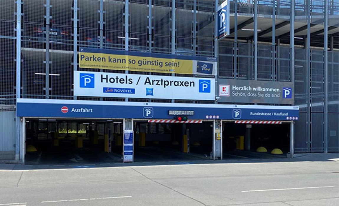 CONTIPARK Parkhaus Rundestraße (Kaufland), Rundestraße in Hannover