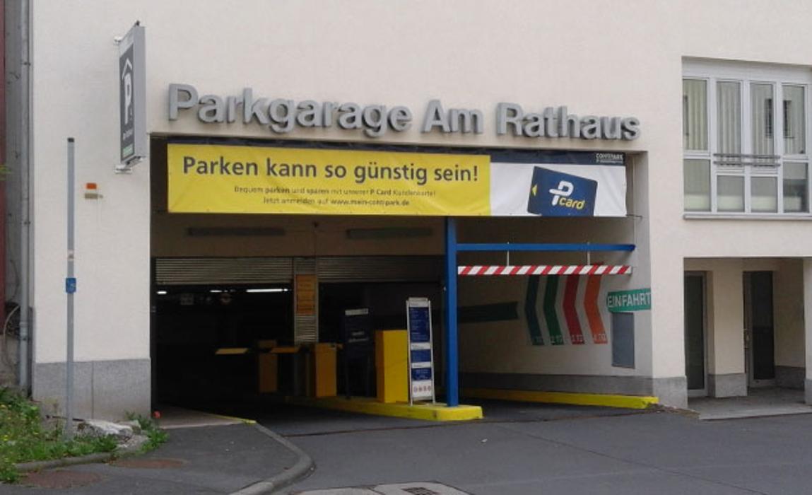 CONTIPARK Parkhaus Am Rathaus, Pfarrstraße in Suhl