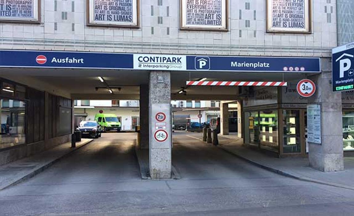 CONTIPARK Tiefgarage Marienplatz, Rindermarkt in München