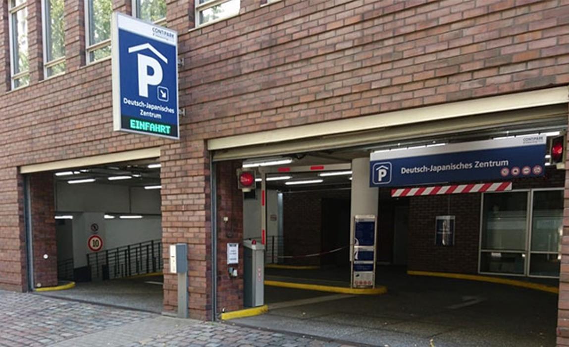 CONTIPARK Tiefgarage Deutsch-Japanisches Zentrum, An der Stadthausbrücke in Hamburg