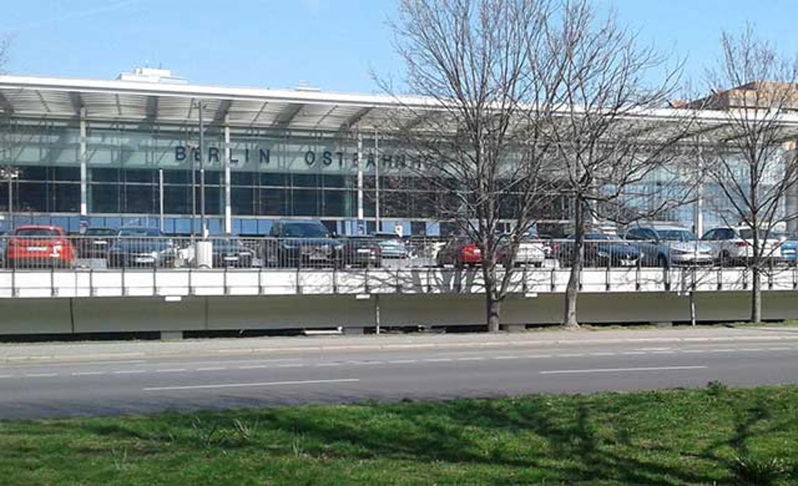 DB BahnPark Tiefgarage Ostbahnhof P2, Stralauer Platz in Berlin