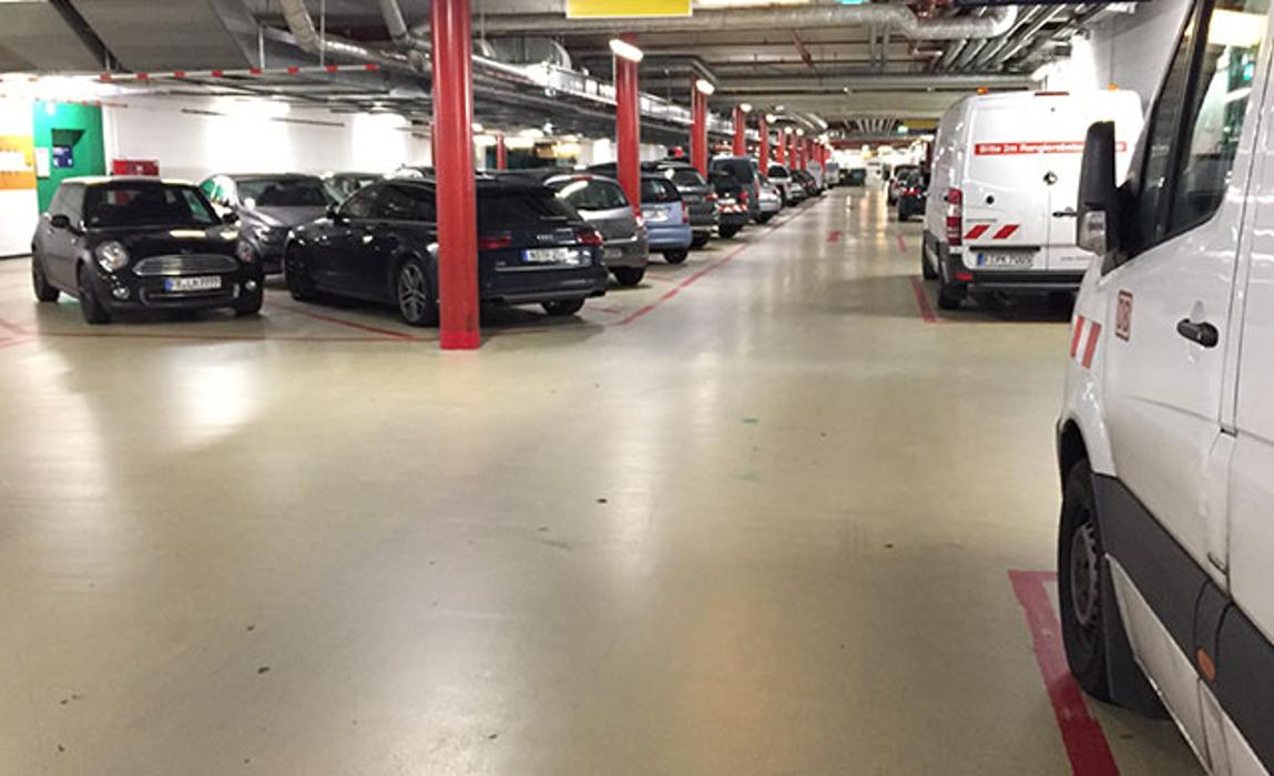 DB BahnPark Tiefgarage Am Bahnhof P4, Bismarckallee in Freiburg im Breisgau