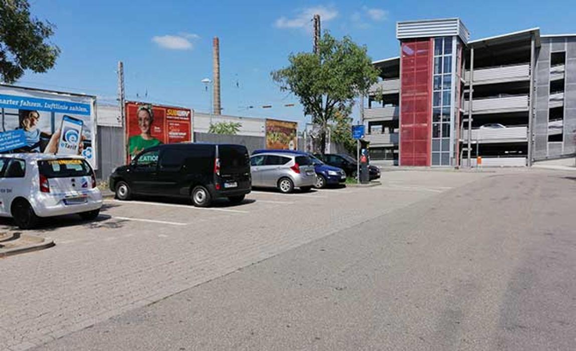 DB BahnPark Parkplatz Hauptbahnhof P2 rechts, Eisenbahnstraße in Frankenthal (Pfalz)