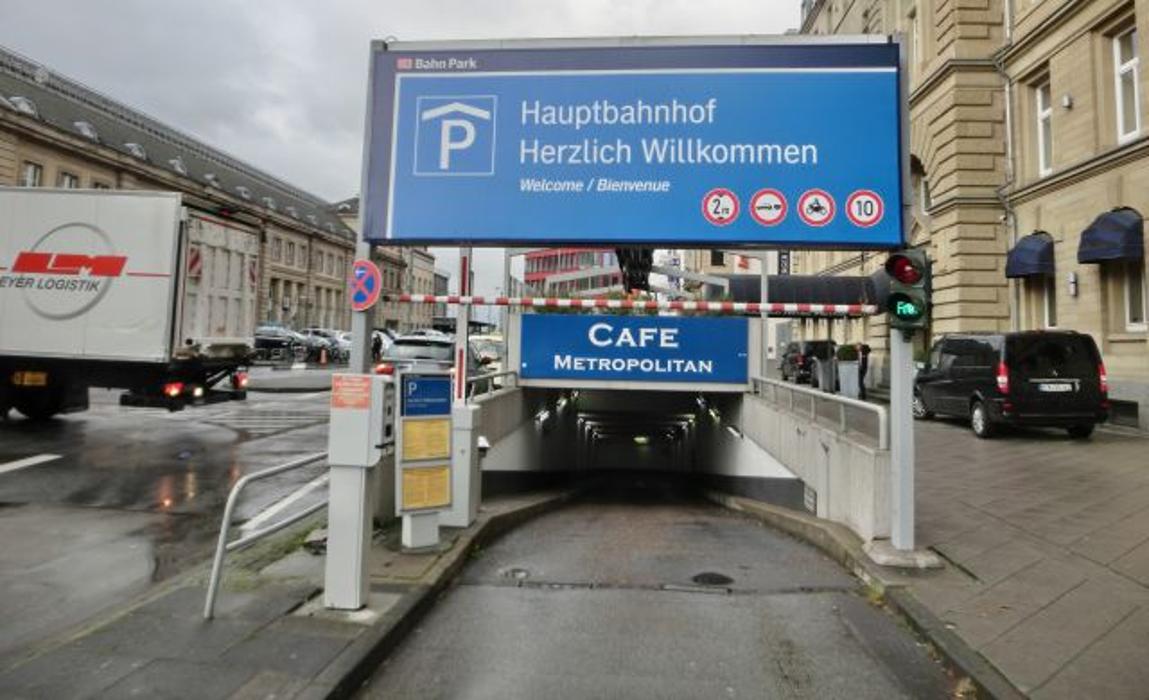 DB BahnPark Tiefgarage Hauptbahnhof/ Nord P1, Poststraße in Frankfurt am Main