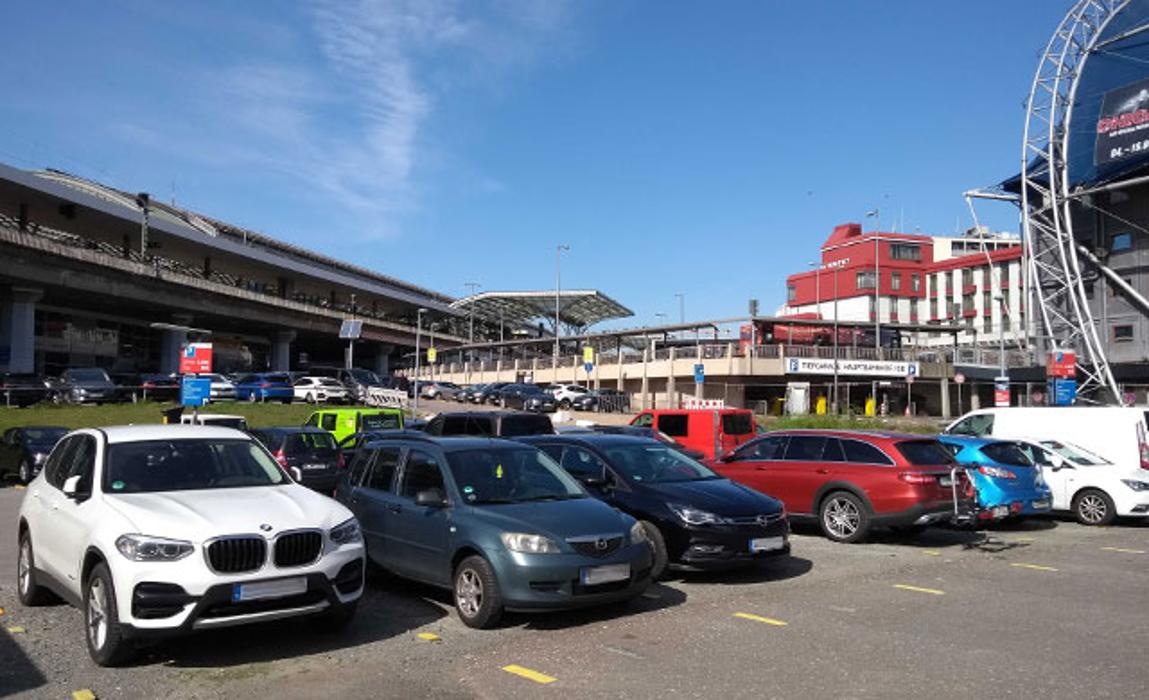 DB BahnPark Parkplatz Am Alten Ufer P6, Am Alten Ufer in Köln