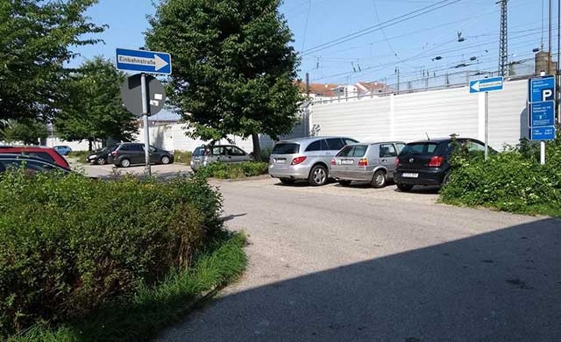 DB BahnPark Parkplatz Hauptbahnhof Sternbergstraße P6, Sternbergstraße in Regensburg