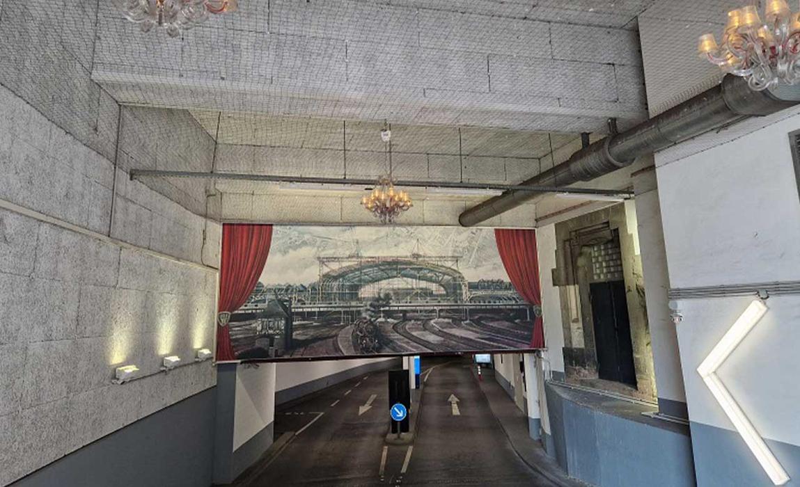 DB BahnPark Parkhaus Hauptbahnhof Centrum P1, Hühnerposten in Hamburg