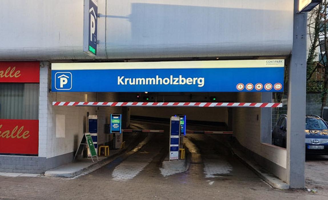 CONTIPARK Parkhaus Krummholzberg, Krummholzberg in Hamburg