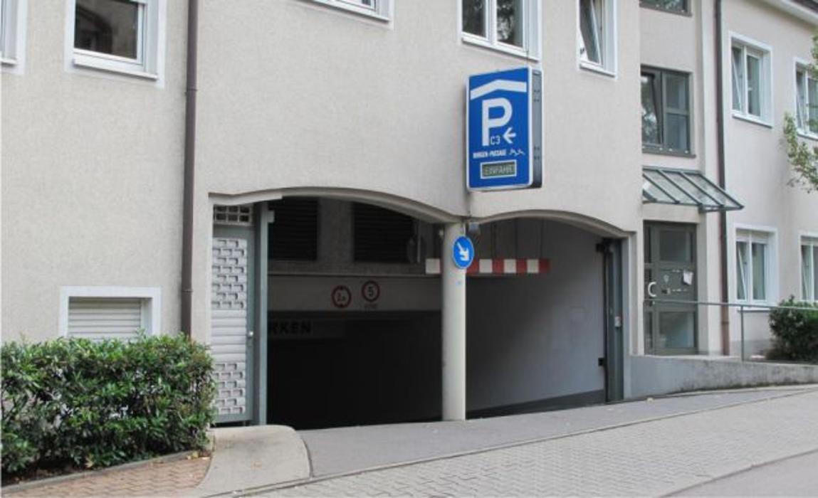 CONTIPARK Tiefgarage Burgenpassage, Institutstraße in Weinheim