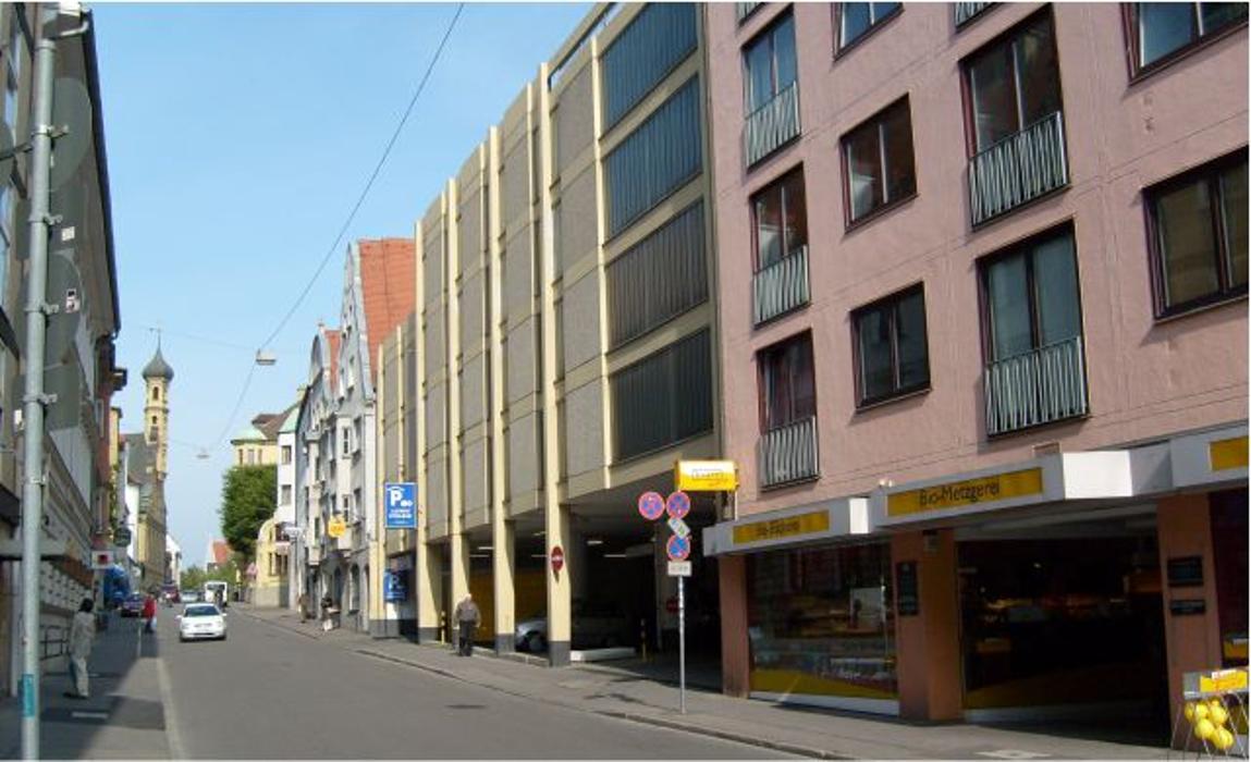 CONTIPARK Parkhaus Ludwigstraße, Ludwigstraße in Augsburg