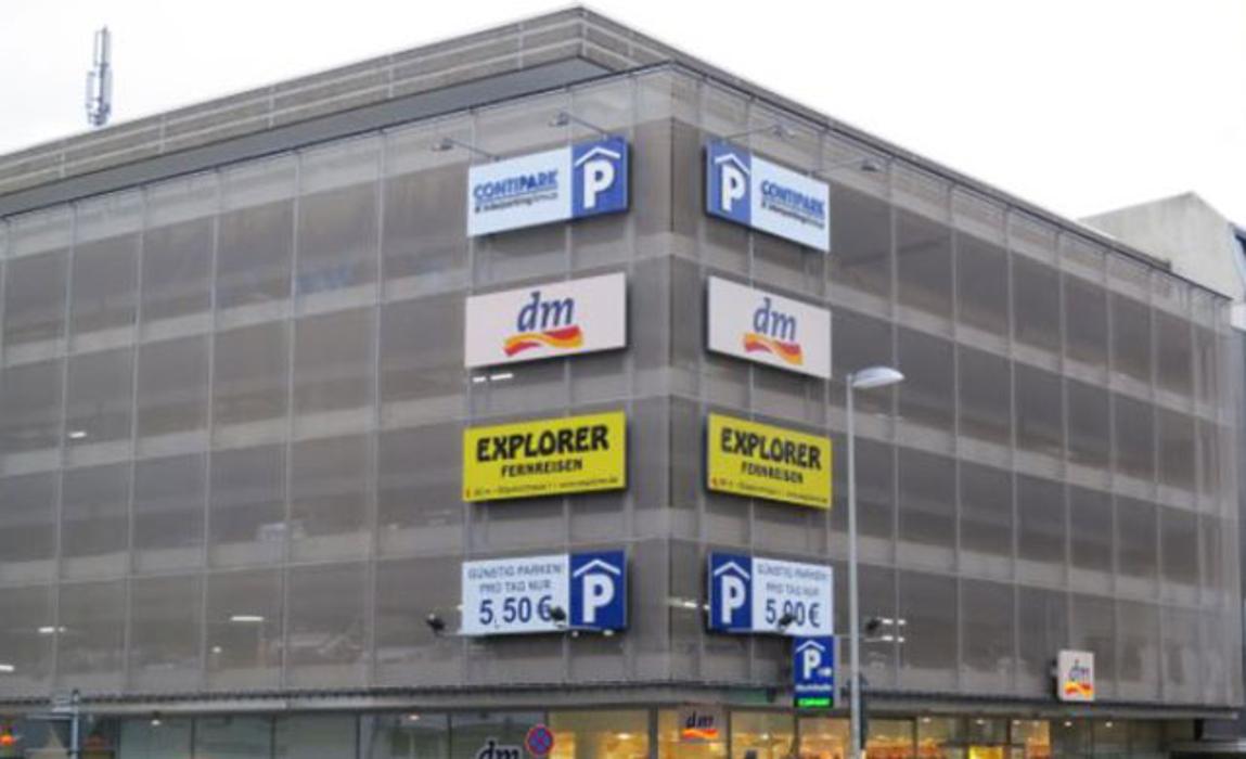 CONTIPARK Parkhaus Markthalle, Röselerstraße in Hannover