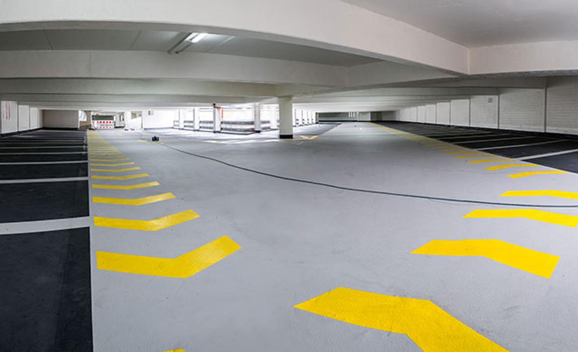 CONTIPARK Parkhaus Wallstraße, Wallstraße in Braunschweig