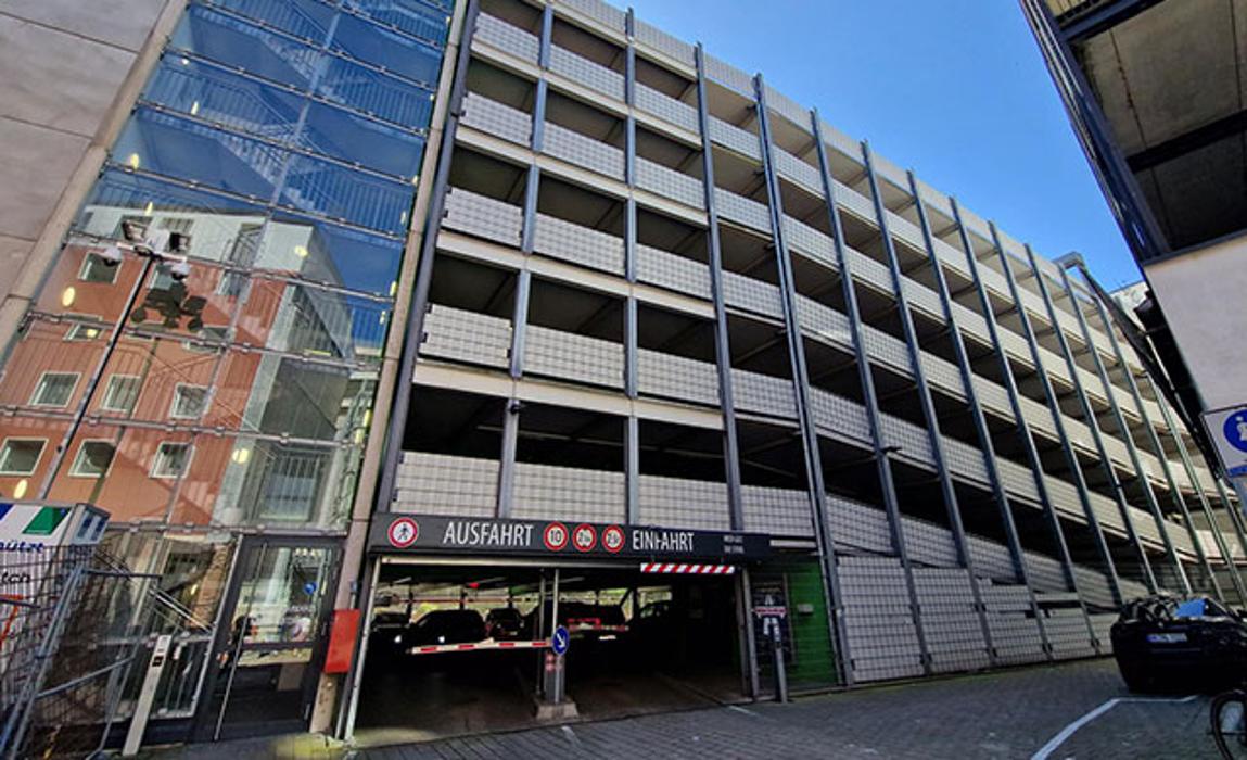 CONTIPARK Parkhaus Hofaue City, Hofaue in Wuppertal