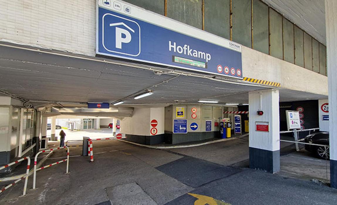 CONTIPARK Parkhaus Hofkamp, Hofkamp in Wuppertal
