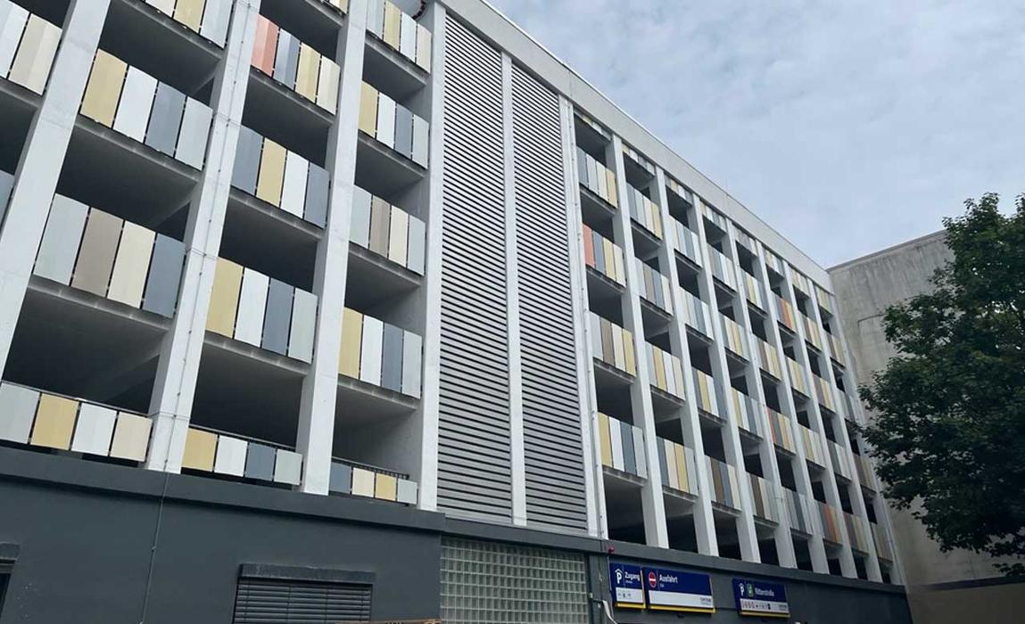 CONTIPARK Parkhaus Ritterstraße, Ritterstraße in Bielefeld