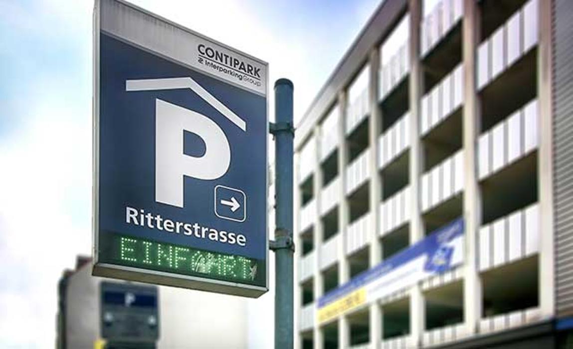 CONTIPARK Parkhaus Ritterstraße, Ritterstraße in Bielefeld