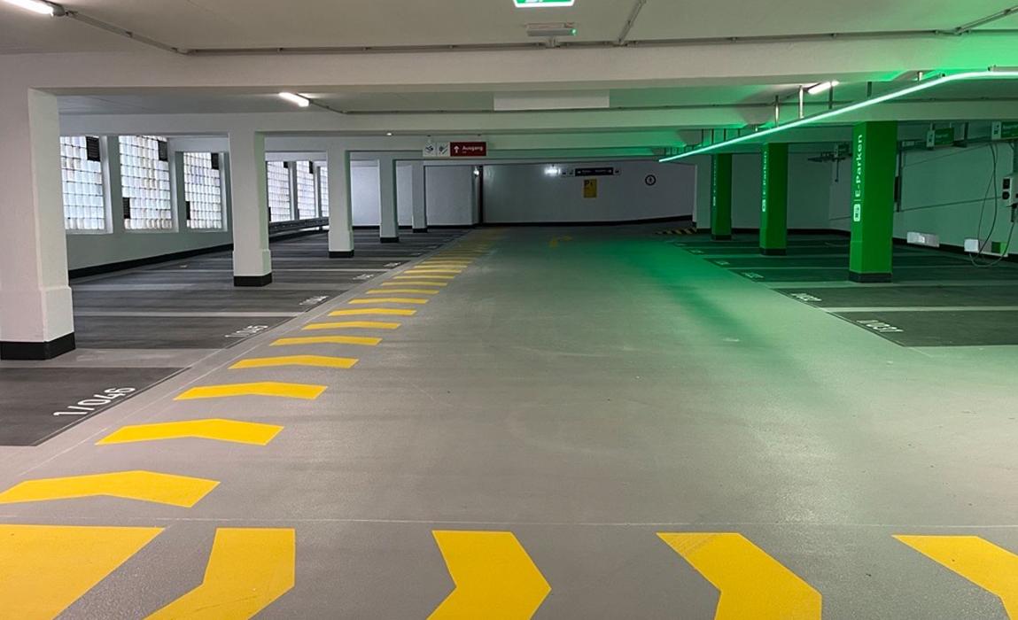 CONTIPARK Parkhaus Ritterstraße, Ritterstraße in Bielefeld