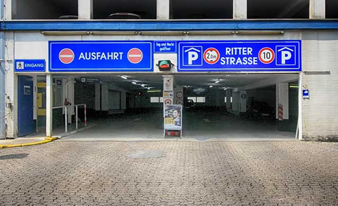 CONTIPARK Parkhaus Ritterstraße, Ritterstraße in Bielefeld