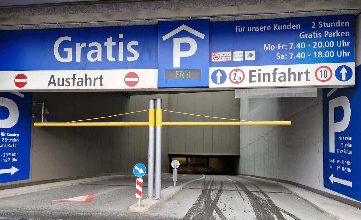 CONTIPARK Tiefgarage Interspar Lehen, Schumacher Straße in Salzburg