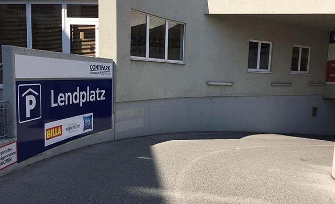 CONTIPARK Tiefgarage Lendplatz, Neubaugasse in Graz