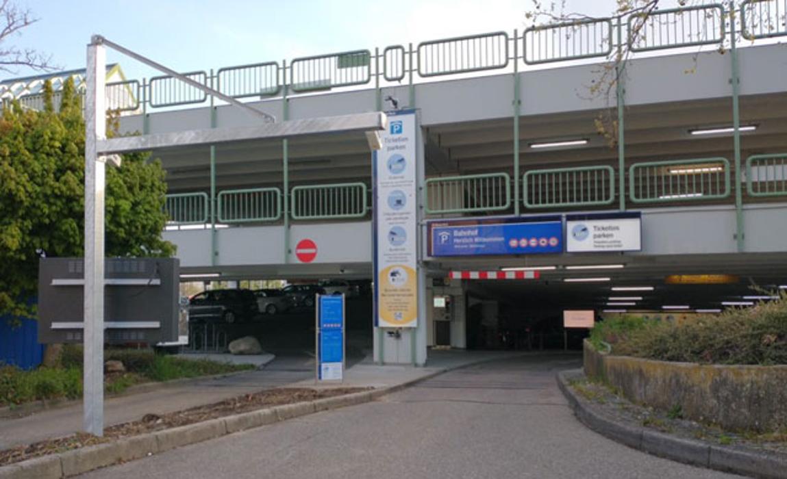 DB BahnPark Parkhaus Stuttgarter Straße P1, Stuttgarter Straße in Bietigheim-Bissingen