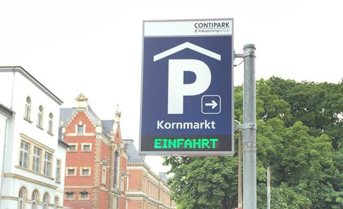 CONTIPARK Tiefgarage Kornmarkt, Schillerstraße in Zwickau