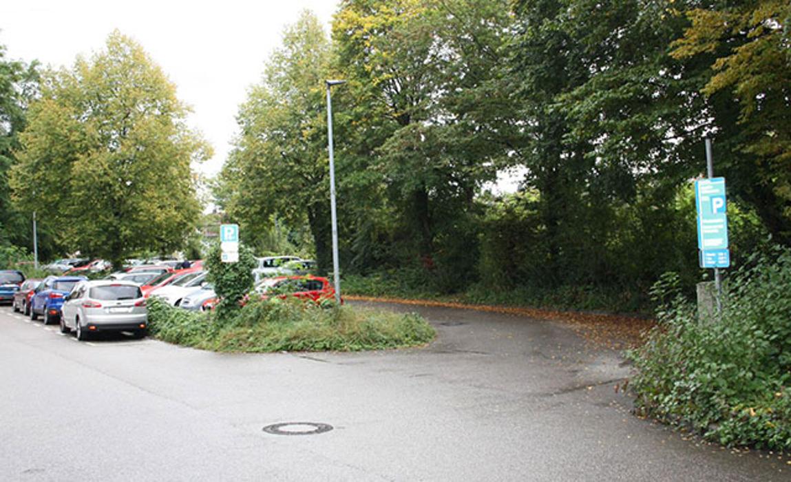 DB BahnPark Parkplatz Kirchenweinbergstraße P1, Kirchenweinbergstraße in Marbach am Neckar