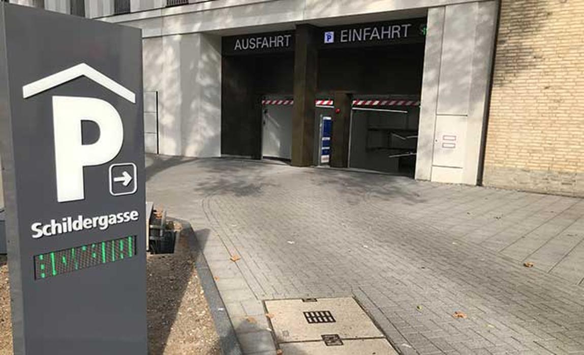 CONTIPARK Tiefgarage Schildergasse, Cäcilienstraße in Köln