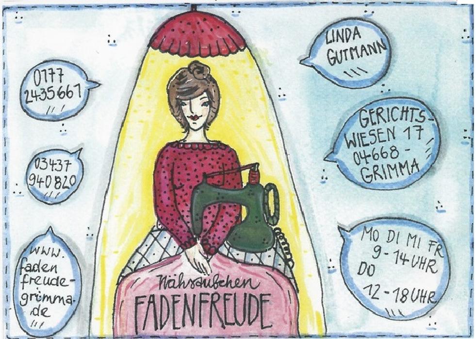 Nähstübchen Fadenfreude, Gerichtswiesen in Grimma