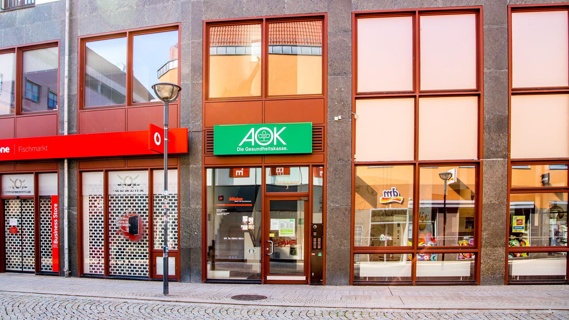 AOK Sachsen-Anhalt - Kundencenter Halberstadt, Fischmarkt in Halberstadt