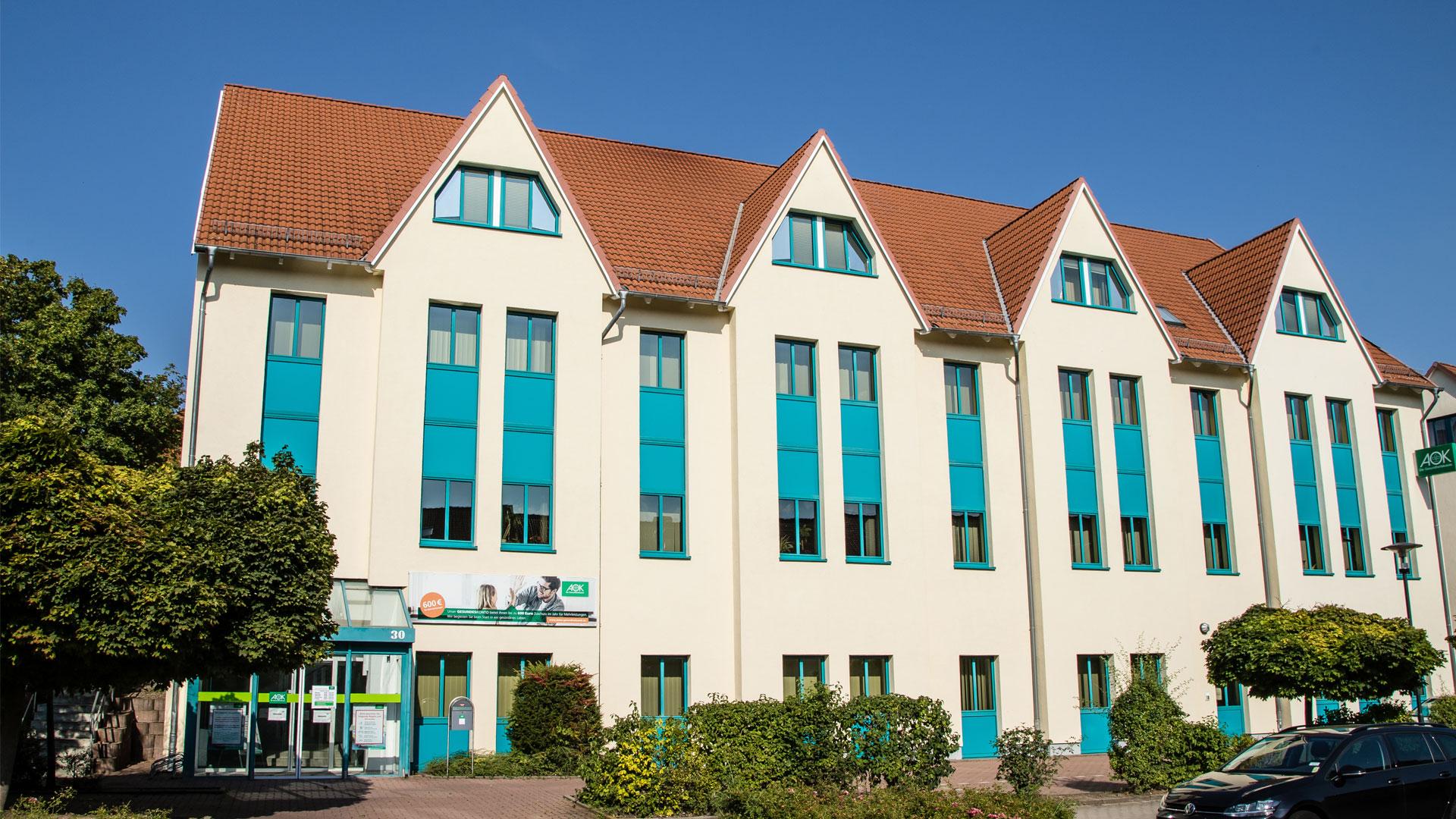 AOK Sachsen-Anhalt - Kundencenter Aschersleben, Bahnhofstraße in Aschersleben