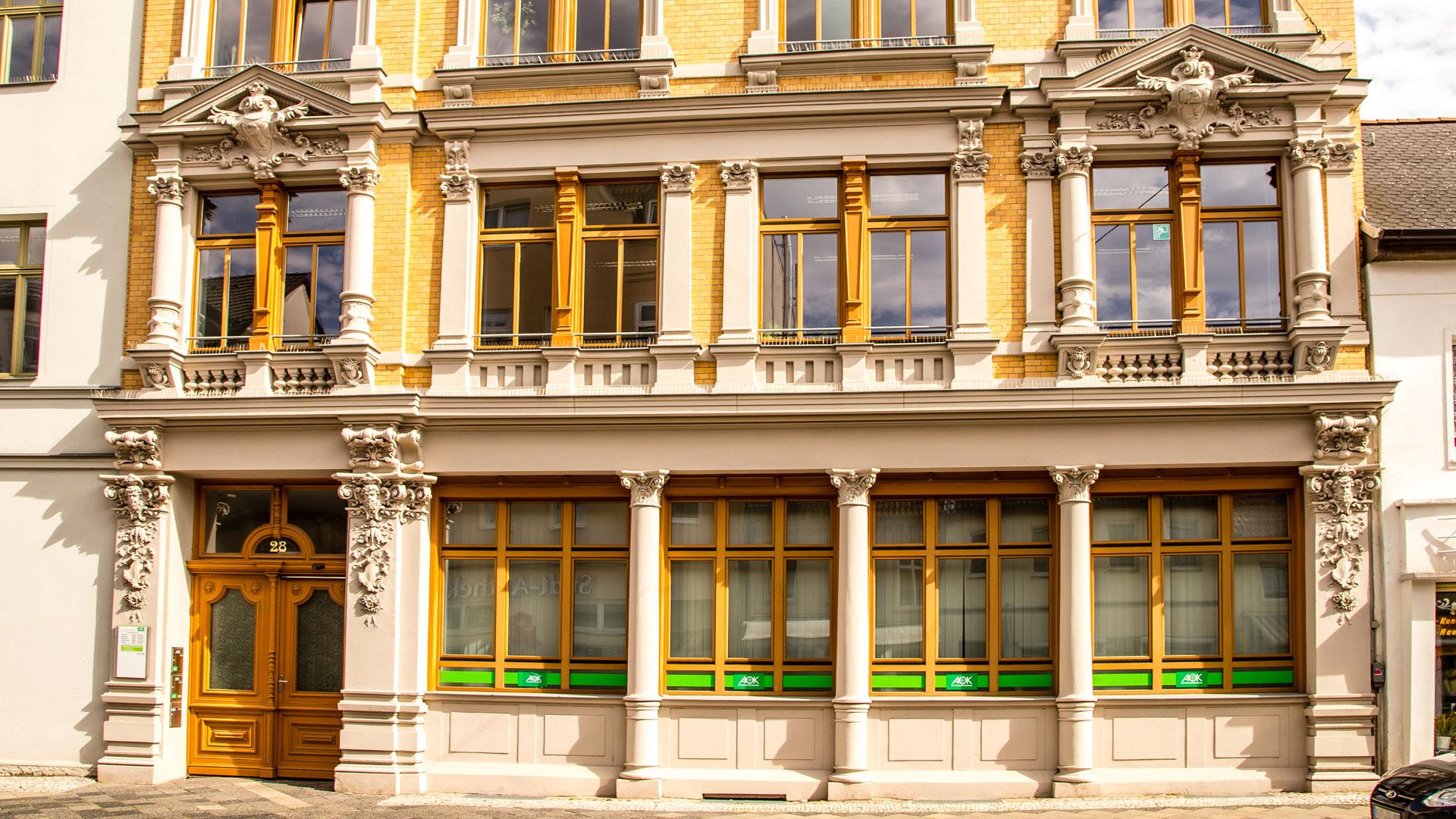 AOK Sachsen-Anhalt - Kundencenter Köthen, Weintraubenstraße in Köthen (Anhalt)