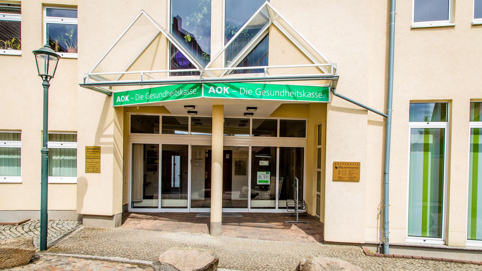 AOK Sachsen-Anhalt - Kundencenter Gräfenhainichen, Paul-Gerhardt-Straße in Gräfenhainichen