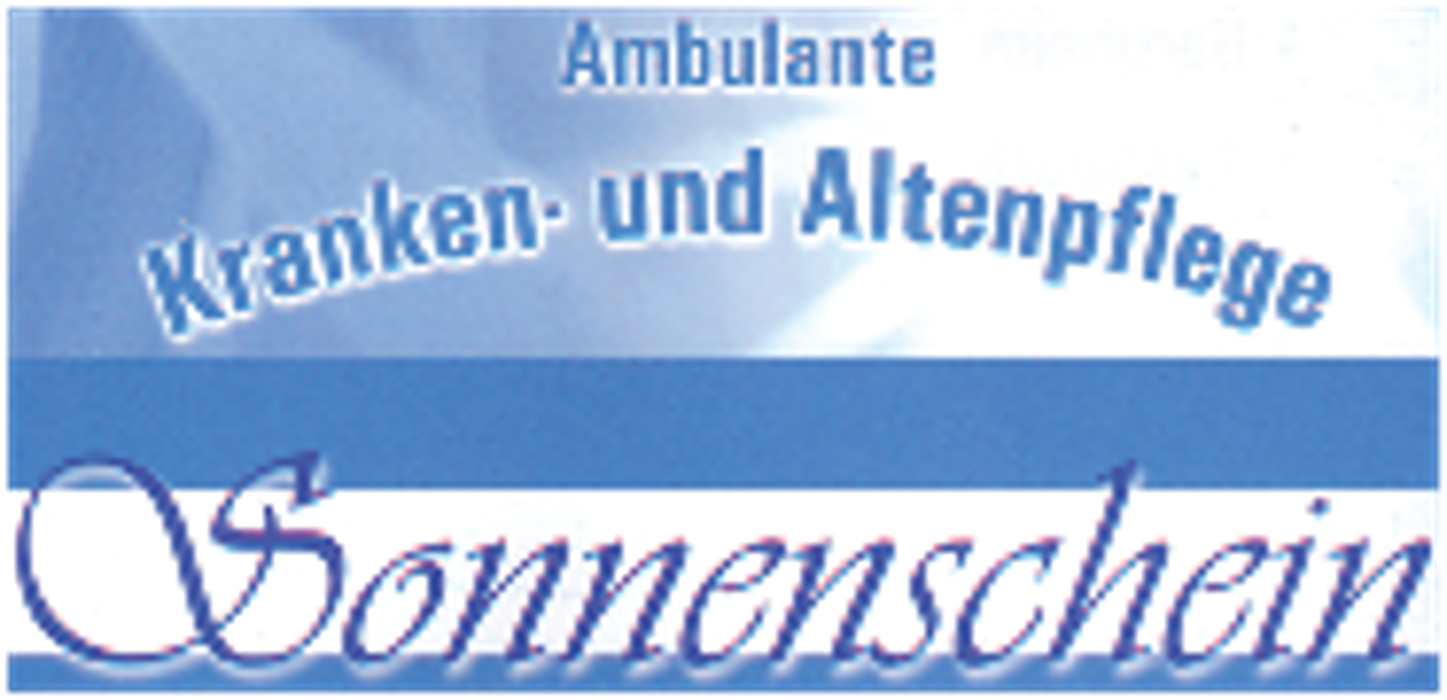Ambulante Kranken- und Altenpflege Sonnenschein