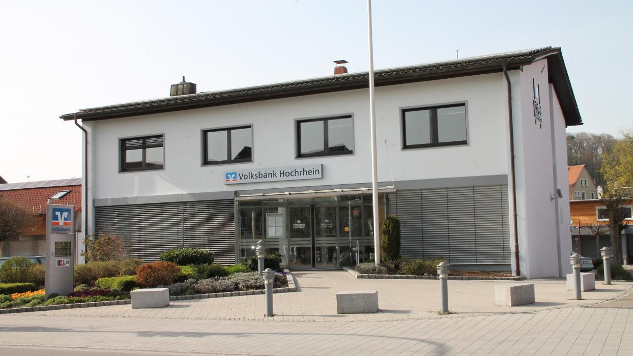 Volksbank Hochrhein eG Hauptgeschäftsstelle Jestetten, Schaffhauser Straße in Jestetten