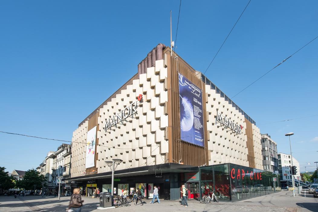 MANOR Fribourg, Rue de Romont in Fribourg