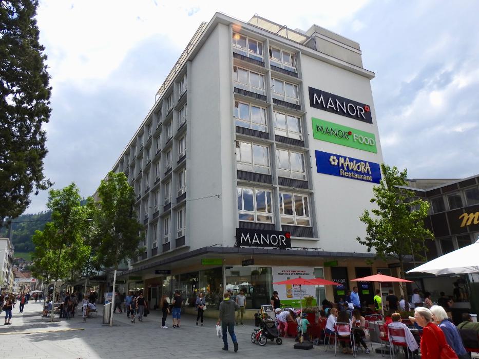 MANOR Chur, Bahnhofstrasse in Chur
