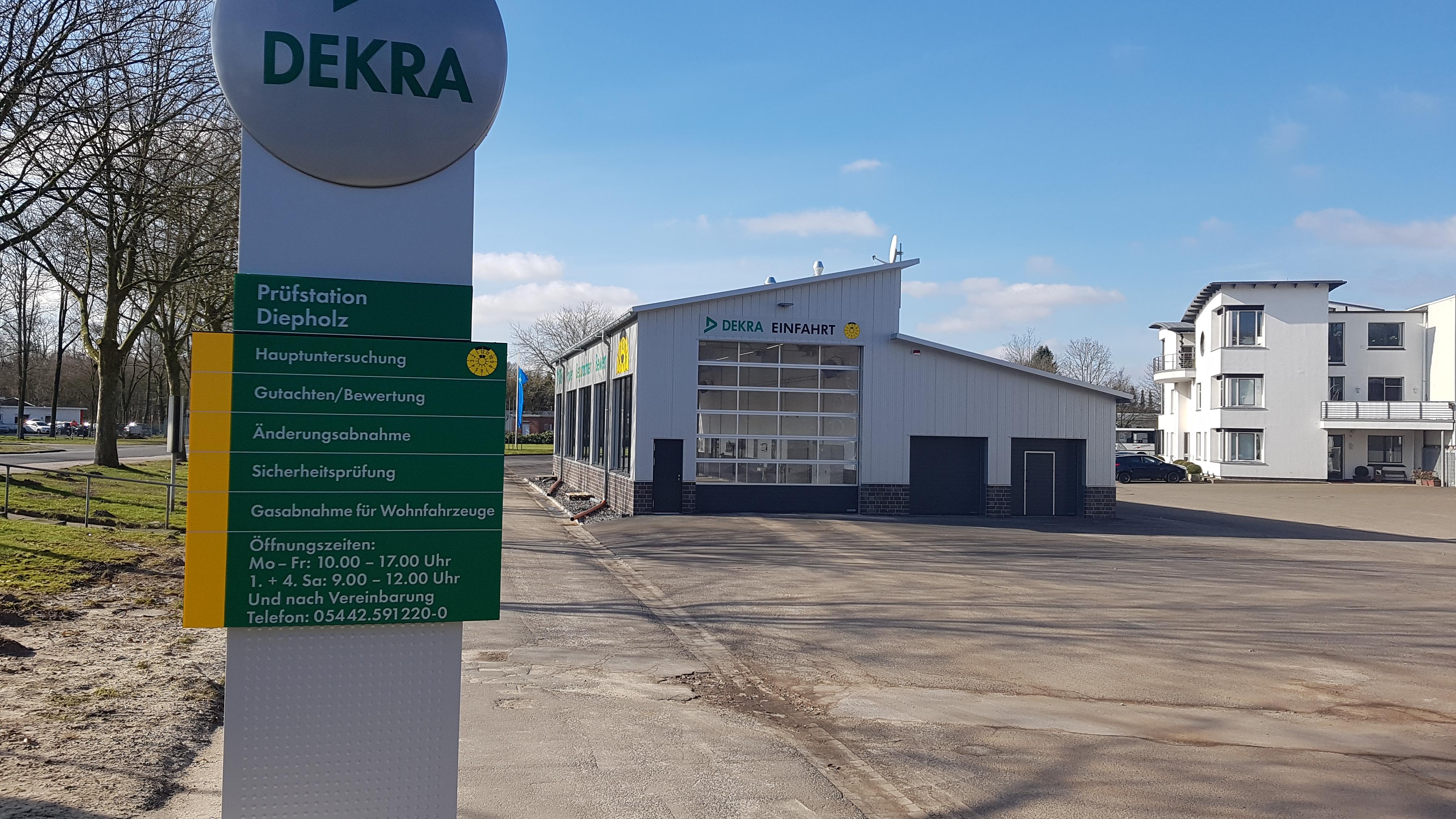 DEKRA Automobil GmbH Station Diepholz, Dieselstraße in Diepholz