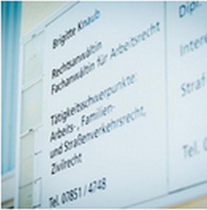 Brigitte Knaub Rechtsanwältin, Blumenstraße in Kehl