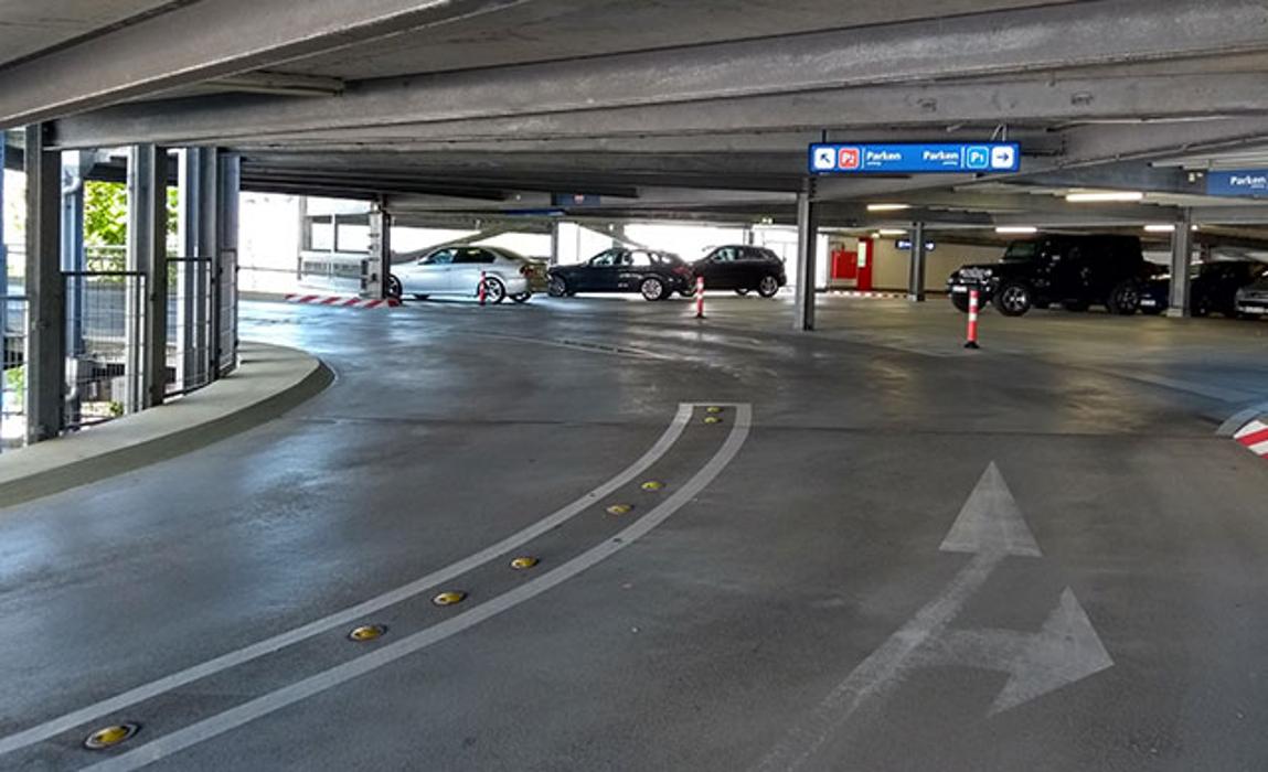 CONTIPARK Parkhaus Mühlbach-Center, Markthallenstraße in Radolfzell am Bodensee